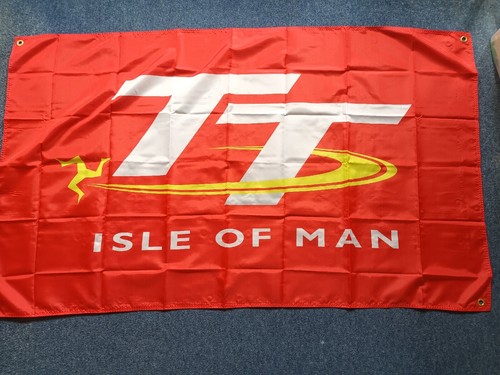 Manx races flag 180x 120cm - manx,