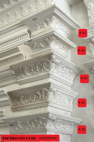 Elementi decorativi gesso - decorativi,
