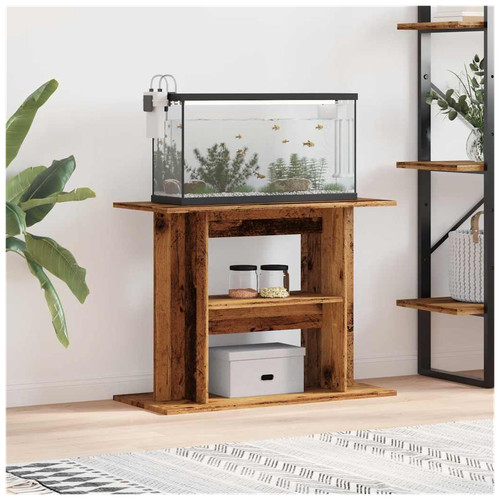 Supporto acquario legno - supporto,