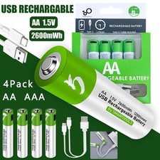 USB AA AAA 9V C D batteria