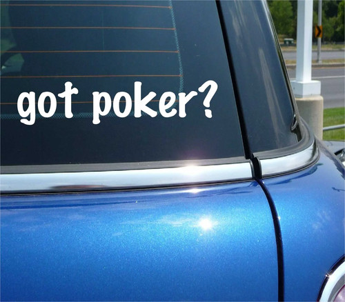 Hai poker decalcomania - poker?,