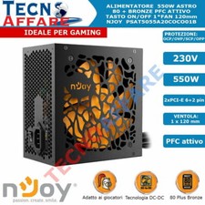 Alimentatore ATX 550W 80+