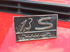 Targhetta Scritta Logo Badge
