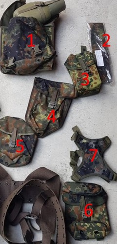 Tasche flecktarn - tasche, in