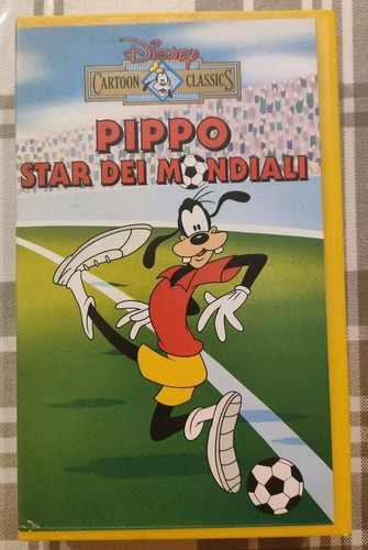 Pippo star dei mondiali vhs - pippo,