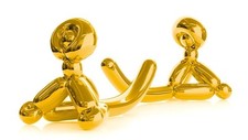 Jeff Koons - Balloon Monkey