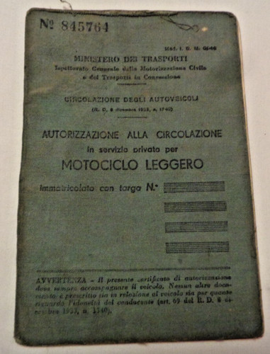 Innocenti lambretta 125 1953 - innocenti,
