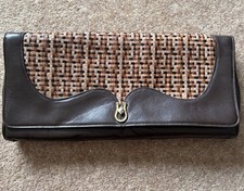 Fabulous Vintage Brown Clutch