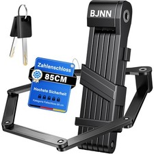 Lucchetto Pieghevole per Bici,85 cm 6 Nodi Lucchetto Bicicletta Antifurto, con S