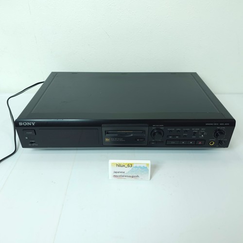 Sony mds je510 - sony, lettore