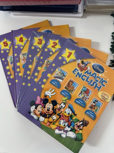 Disney magic english 5 books - magic,