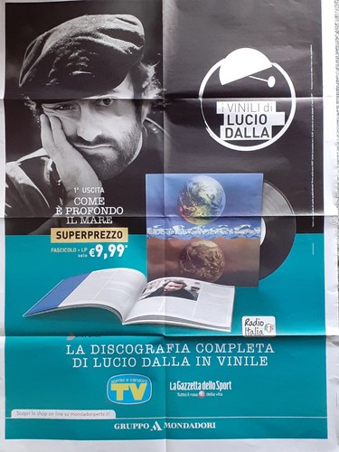 Lucio dalla poster - poster, promo