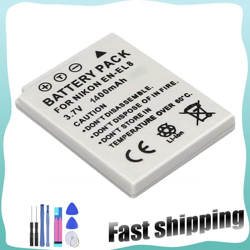 Batteria per nikon el8 - batteria,