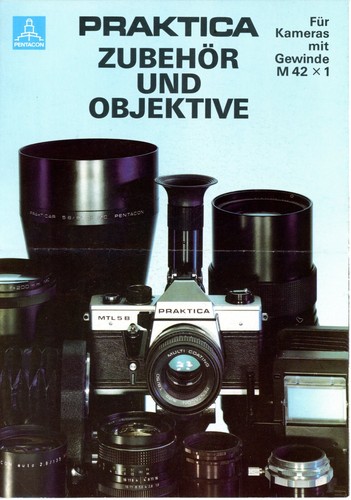 Pentacon brochure praktica - brochure,