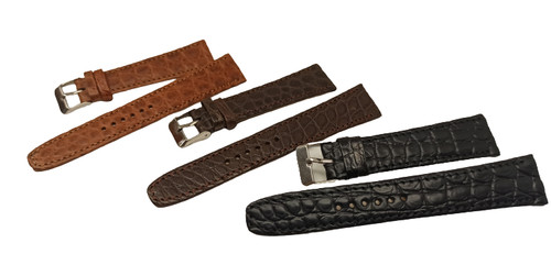 Bracelet montre crocodile - bracelet, en