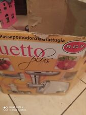Multifunzione R.G.V. Duetto Plus Tritacarne passapomodoro grattugia elettrica