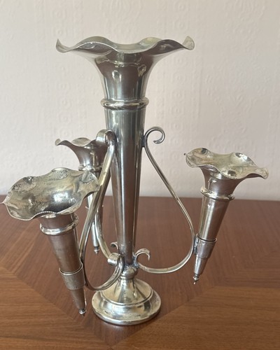 Antico candelabro placcato - antico,