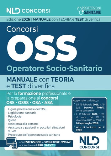 Manuale oss 2026 teoria e - manuale,