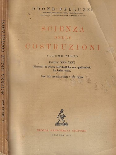 Scienza delle costruzioni vol - scienza,