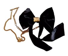Collana metallo color oro - collana,