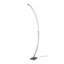 Livarno Lampada Argento ad arco LED 16W dimmer touch luce bianco caldo 3000K 165