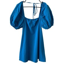 Mini abito tunica ZARA blu