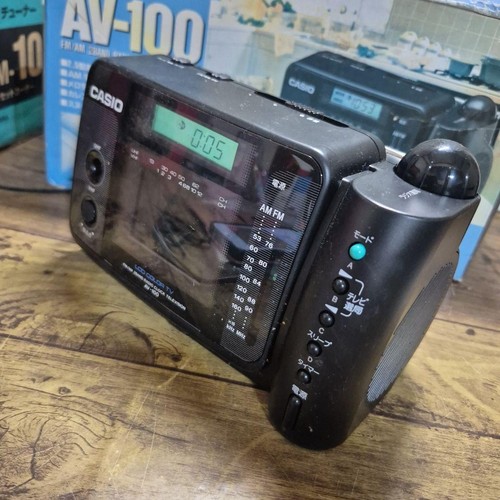 Casio 100 radio - av-100, portatile