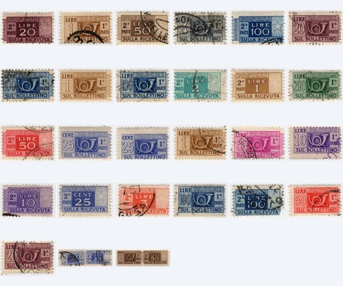 1946 pacchi postali corno - -,