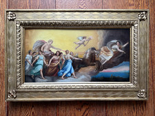 PEINTURE HUILE SUR TOILE XIXè