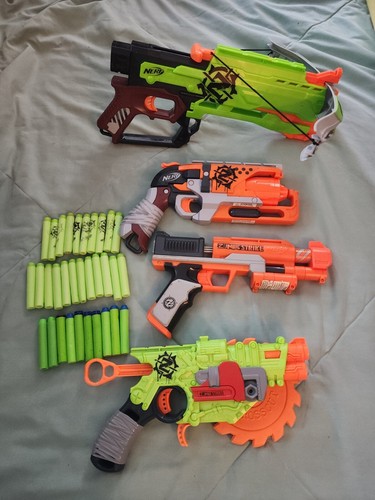 Nerf zombie strike gun - nerf,