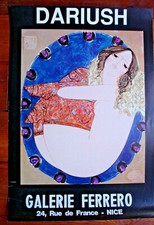 AFFICHE  DARIUSH-GALERIE
