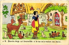 WALT DISNEY - BIANCANEVE, Blanche Neige, Snow White - NV - #066