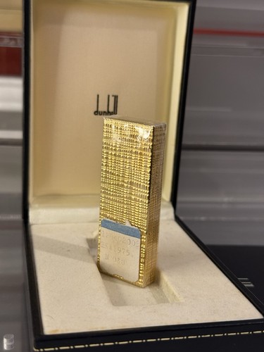Dunhill slim gold - slim, gold-plated