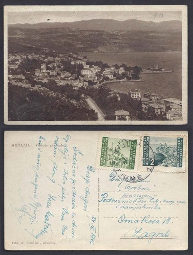 Storia postale occ istria lit - occ.istria,