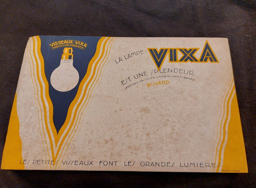 Buvard vixa lampada visseaux - vixa,