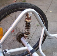 Sospensione ammortizzatore per Qeridoo Sportrex2 Q6000-LV rimorchio bambini ruota_f6