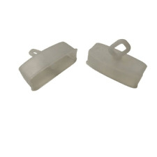 Coppia tappi laterali con occhiello in Pvc per spiaggiale per veneziana da 50 mm