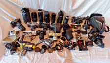 CANON OLYMPUS TOPCON SONY YASHICA PENTAX AGFA GRANDE LOTTO MATERIALE FOTOGRAFICO