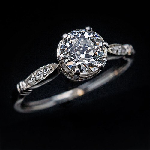 Anello argento diamante - anello, 2ct