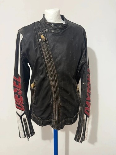 Giacca moto pelle diesel - giacca,