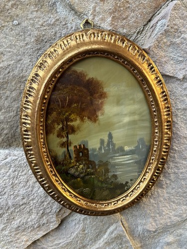 Quadro vintage paesaggio - vintage,,