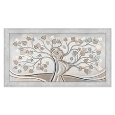 Lupia - Quadro moderno con cornice Boston Grigia, Stampa ad alta definizione su 