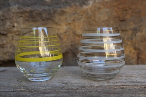 Bicchieri liquore strisce - bicchieri,