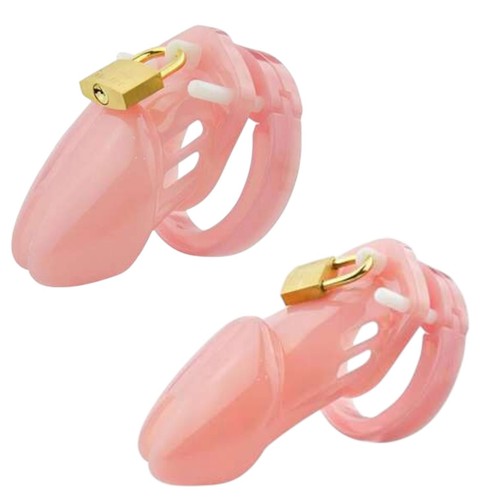 Cintura castità gabbietta - di,