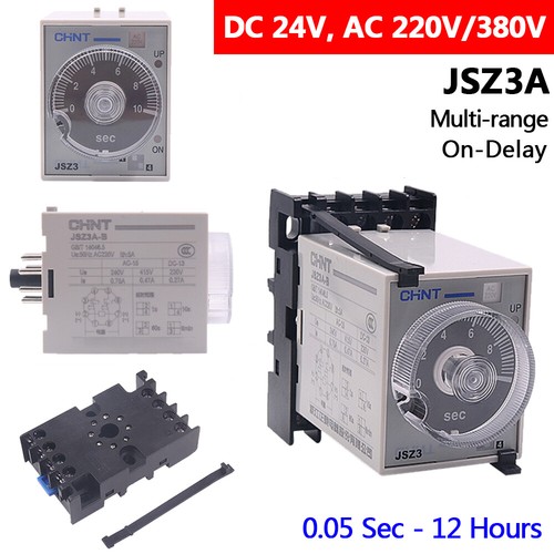 Relè ritardo 24v ac - dc,