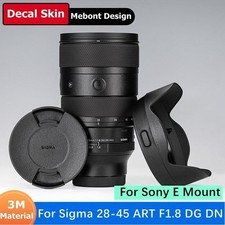 Pellicola decalcomania Mebont per Sigma 28-45 mm ART F1.8 DG DN adesivo pellicola vinile rivestimento