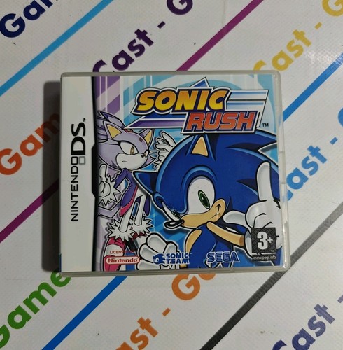 Sonic rush nintendo 3ds - sonic,