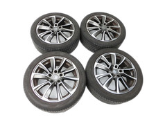 4x ruote complete cerchio alluminio 225/48R17 5X112 6.11-6.79mm Golf 6 VI 5K