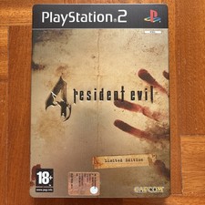 Resident Evil 4 Ps2 Limited Edition DISCO A SPECCHIO COMPLETO IN ITALIANO ??