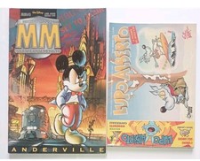 Fumetti Vintage Mickey Mouse Mystery Magazine N.0 Maggio 1999 + Lupo Alberto 55